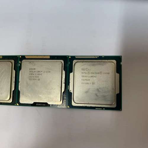 Intel I3 and Pentium CPU