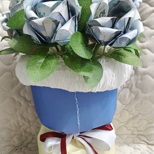 純手工製作紙幣花束