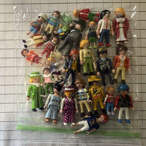 Playmobil 車船 配件 公仔