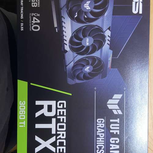 ASUS TUF 3060 Ti GDDR6版 有單有盒有保