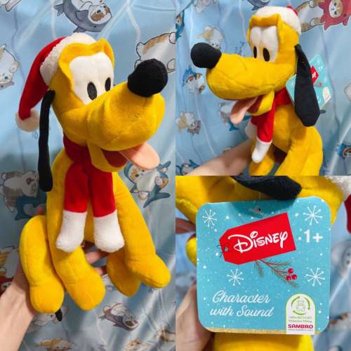 睇下文&middot;文盲勿擾&middot;不轉wtsapp/電話‼️獨家絕版正版現貨 聖誕布魯托公仔 pluto 布...