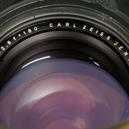 Carl Zeiss Jena DDR MC Sonnar 180mm F2.8