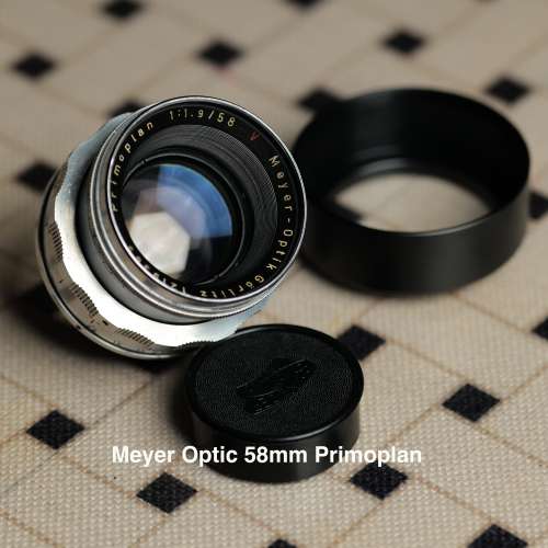 Meyer Optik Primoplan 58mm f1.9