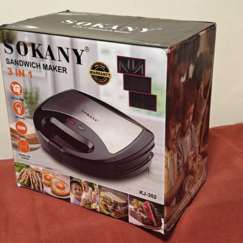 三文治多士夾機 Sandwich Maker (99新)