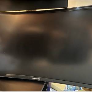Samsung 24" curved monitor C24F390FHC 曲面顯示器