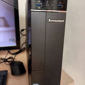 聯想牌子(LENOVO )纖細型桌上電腦主機