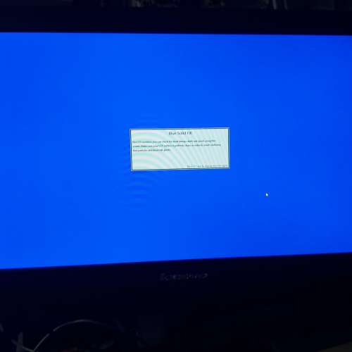 23" Lenovo IPS 1920x1080 DisplayPort VGA Speakers USB 2 USB 3 Camera. 螢幕可打...