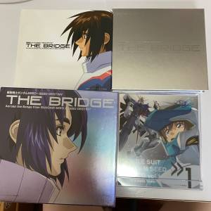 Gundam SEED ~ SEED DESTINY The Bridge CD + 解說冊子 + 卡