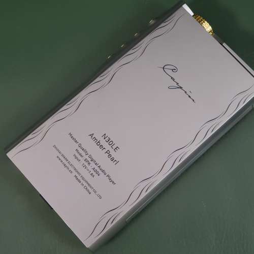 超罕有 Cayin N30LE AMBER PEARL凱九萬套裝機(無耳機)