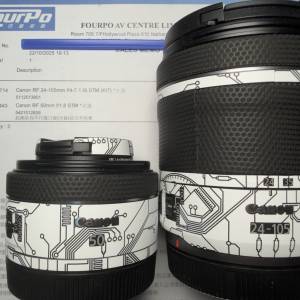 RF 50mm f/1.8 & RF 24-105mm f/4-7.1