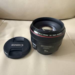 Canon EF 50mm 1.2L 平放