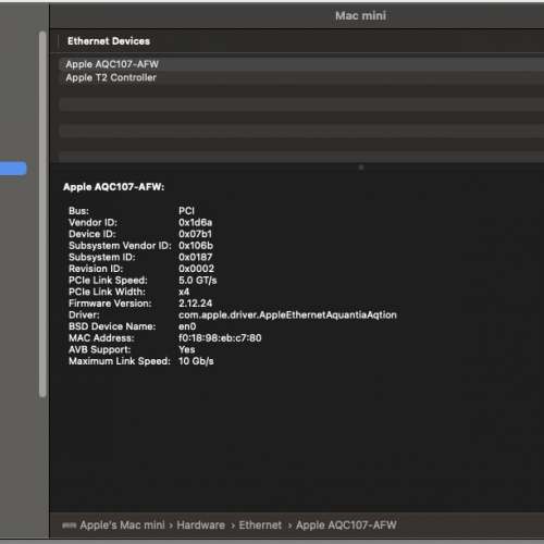 95% 新 New Mac Mini 2018