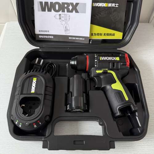 全新威克士12V雙速無刷電鑽WORX WU130X