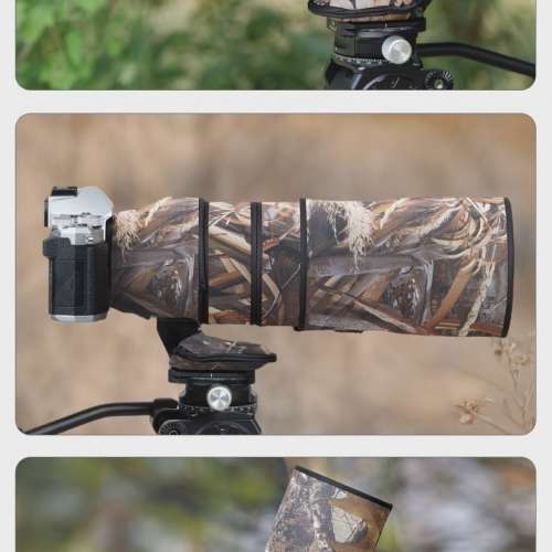 XCOAT LensCoat For Olympus M.Zuiko Digital ED 300mm f/4 IS PRO - Grass Camo