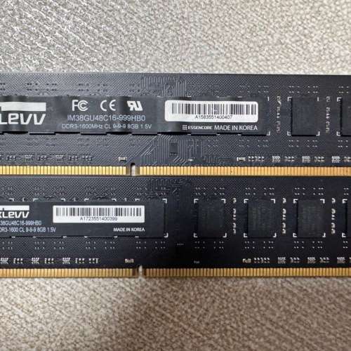 KLEVV DDR3-1600