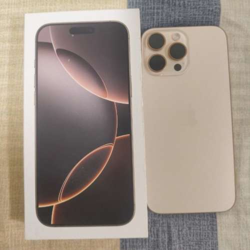 iPhone 16pro max 512gb, ,港行雙卡，完美冇花，所有原裝，電88，所有功能正常！全...