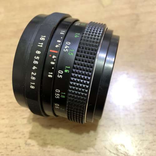 超新德國制Praktica M42 50mm 1.8大光圈鏡頭