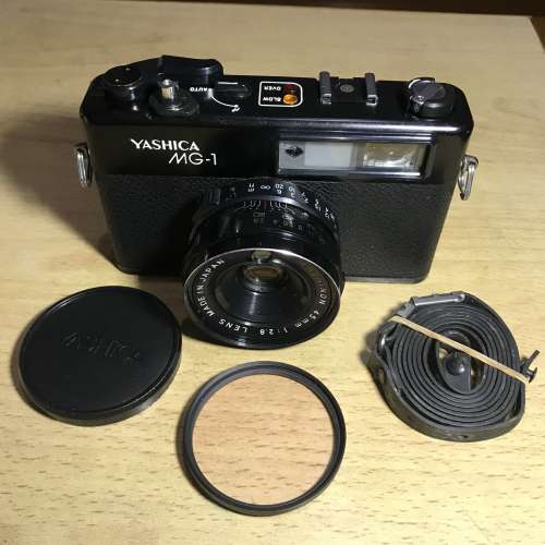 平用yashica mg-1 45mm 2.8 鏡片清冇花冇霉 冇凹凸新诤