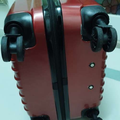 24吋萬向輪旅行行李箱喼25kg christmas red luggage suitcase