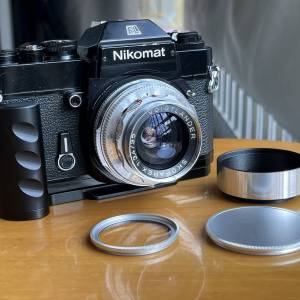 Nikomat EL black body +metal handle