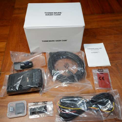 (全新原裝行貨) Thinkware Dash Cam U1000 PLUS 4K 超高清行車記錄儀
