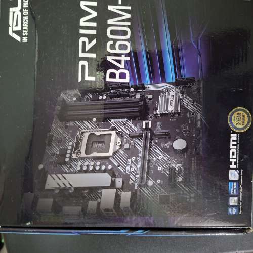 ASUS PRIME B460-M 加 500w 火牛