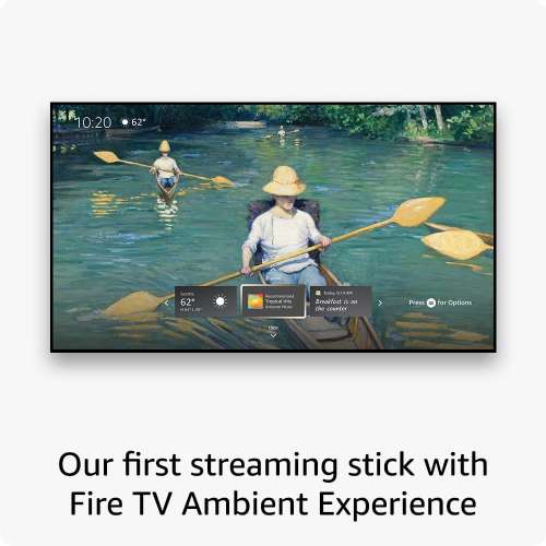 US版本!Amazon Fire TV Stick 4K Max (2nd Gen), 2023 Release, 2/16GB,Wi-Fi 6E,全...