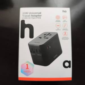 35W 萬用旅行轉接頭 (USB-A & C)
