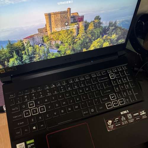 Acer Nitro 5 15.6吋 電競電腦 (i5-10300H, 16GB RAM + 512GB SSD + GTX1650Ti 144hz)