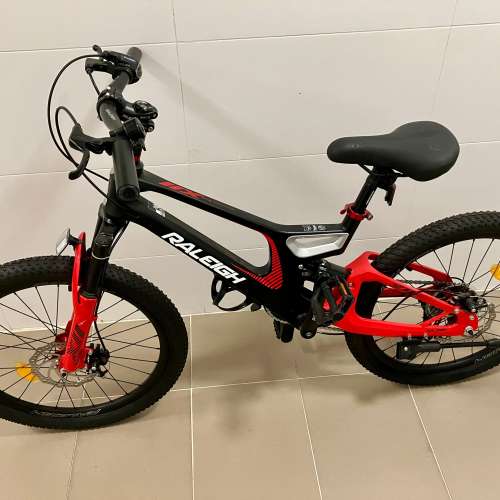 英國 Raleigh 鎂合金 22吋 高級兒童單車 kid bike MTB (bicycle 自行車 腳踏車）