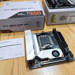 (港行有保) MSI MPG B650i ITX WiFi Edge DDR5 底板 Motherboard AM5細版 主機板 N...