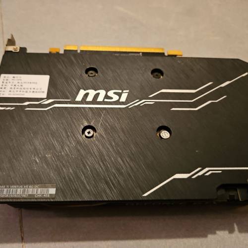 MSI GTX 1660 ti 6G ram