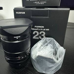 水貨 XF23mmF1.4 R LM WR (二代) 連原廠金屬方形Hood