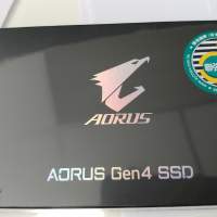 全新 Gigabyte Aorus Gen4 NVME M.2 SSD 500GB