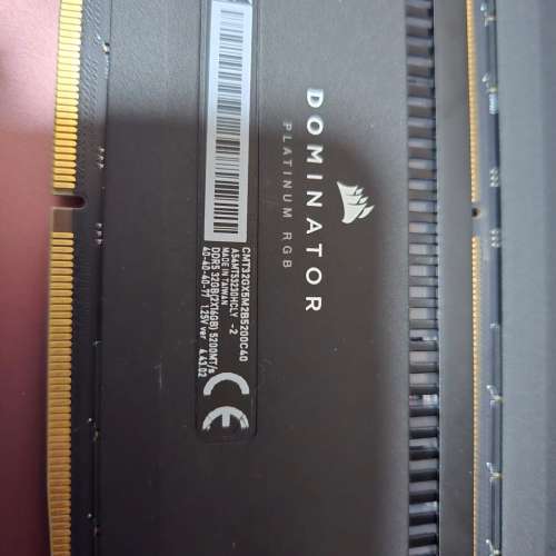 Corsair Dominator Platinum RGB DDR5 32GB 記憶體