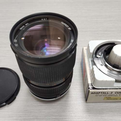 騰龍28-80mm F3.5-4.2 手動鏡頭連美能達MD及尼康AI接環