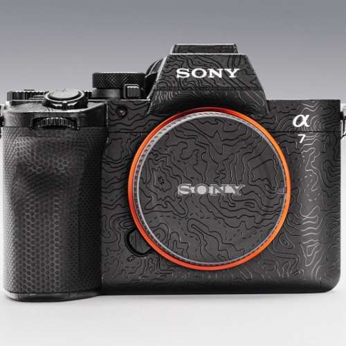 美本堂 Body Skin Decoration 3M Sticker Film Cover For Sony A7V / A75 - 潑墨