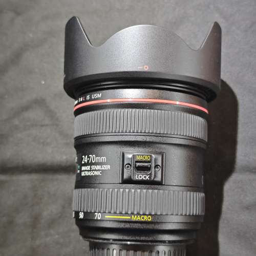 canon 24-70/4 L IS USM EF 98%以上新 冇盒冇單冇證冇保 鏡片通透冇花  功能全正常 ...