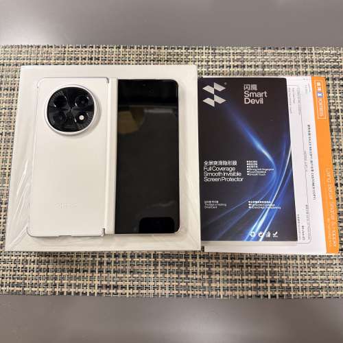 Oppo Find n5 99新 3年保養 行貨 有單 12+512gb 白色