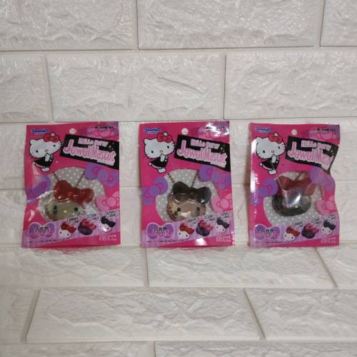全新行貨Samnio HELLO KITTY Jewel Mascot 水晶版掛飾 包1套3款