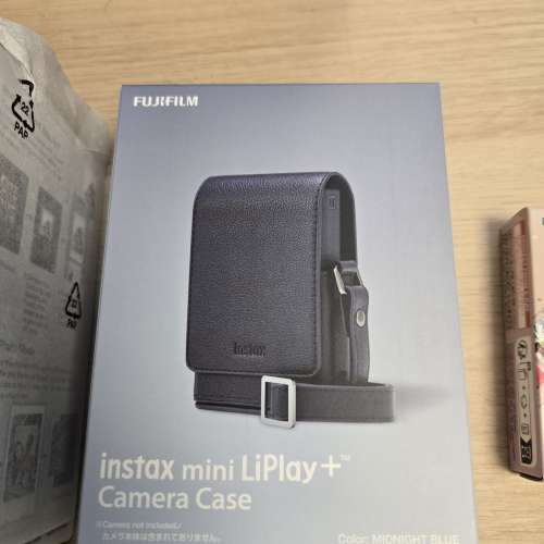 全新水貨 FUJIFILM INSTAX MINI LIPLAY+ 兩用即有即影相機 套裝 包原裝相機套加10...