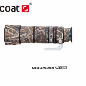 XCOAT Lens Camouflage Coat For Canon RF 200-800mm F6.3-9 IS  - Grass Camouflage