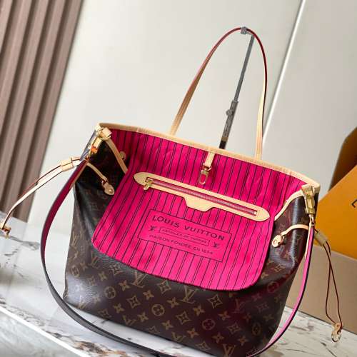 Neverfull Bandouliere Inside Out GM手袋