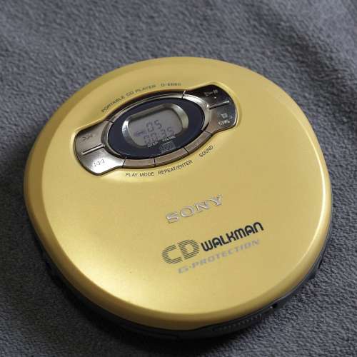 sony 黃色 DISCMAN