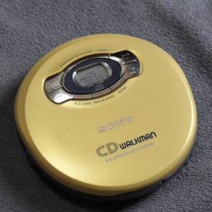 sony 黃色 DISCMAN