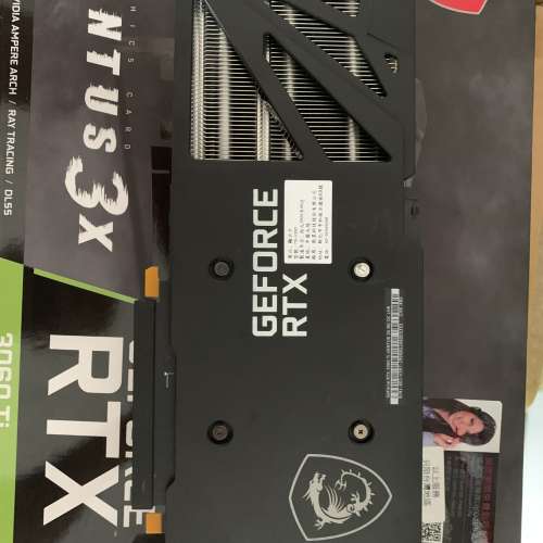 MSI VENTUS 3X GeForce RTX 3060 Ti 8G GDDR6X OC 顯示卡