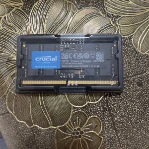 Crucial DDR5-5600 SODIMM 16GB 香港行貨有保養
