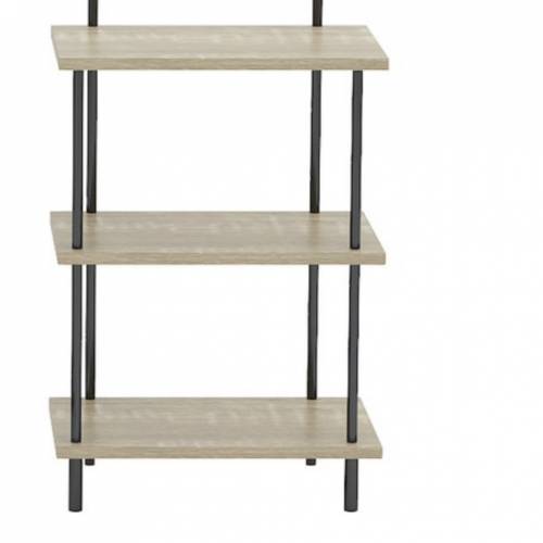 木紋書桌及三層架