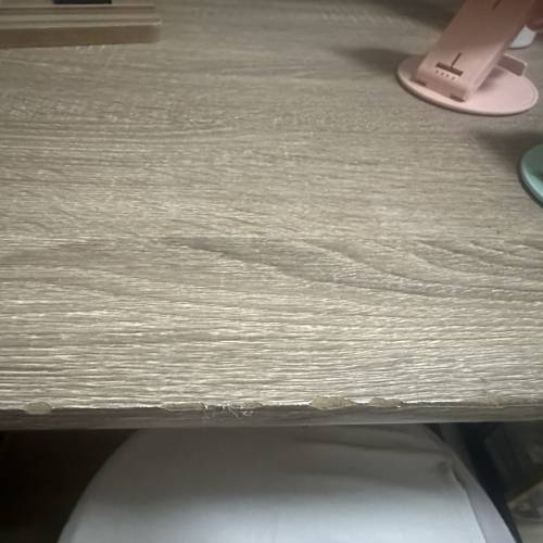 木紋書桌及三層架