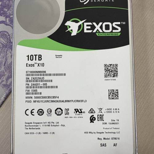 4TB seagate SAS ENTENPRISE HDD